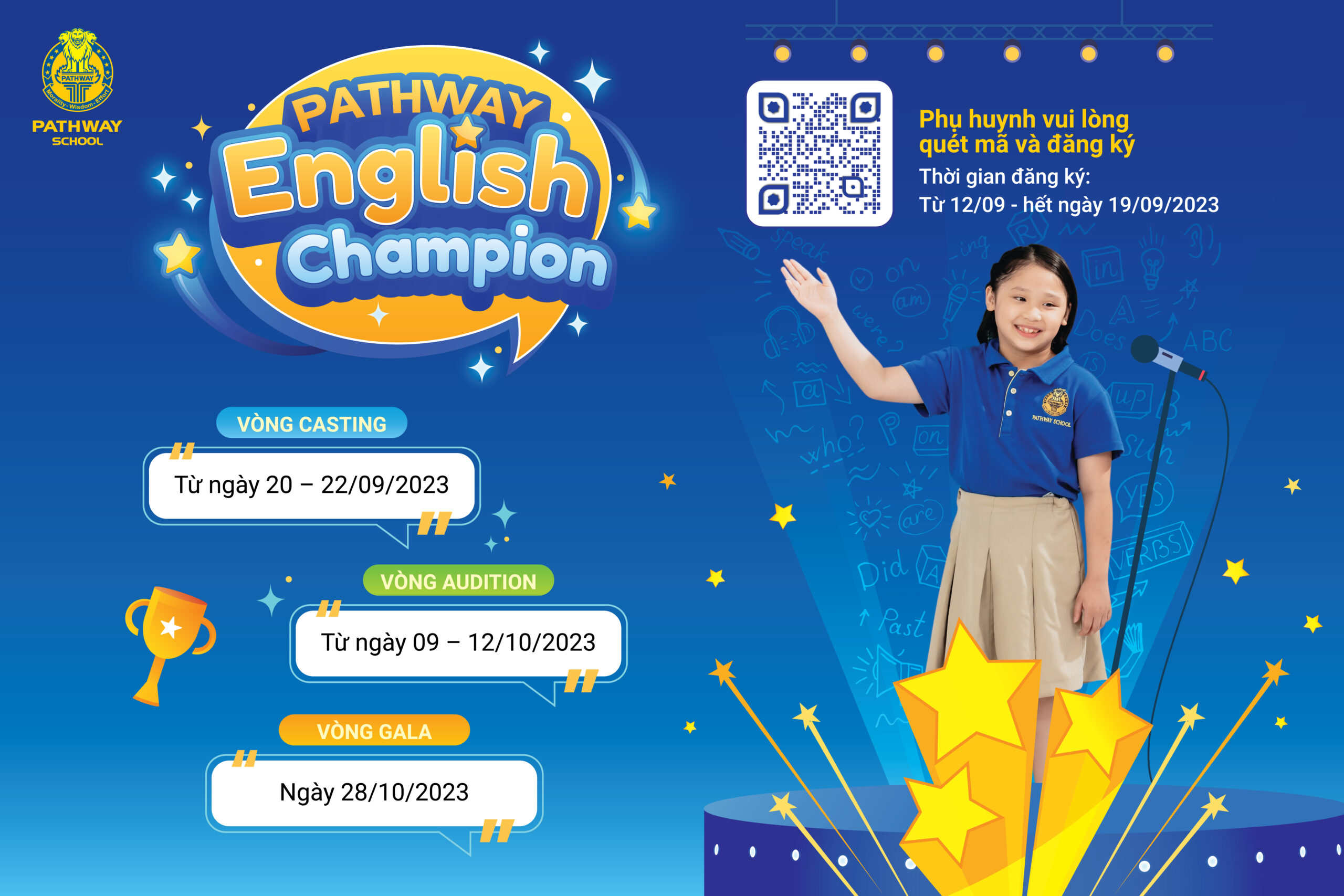 Pathway English Champion 2023 là một sân chơi giúp Học sinh vun bồi khả năng tiếng Anh.