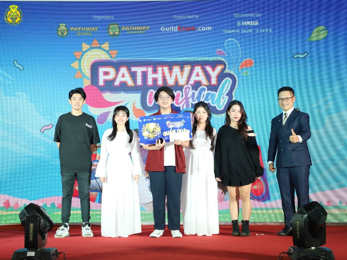 Giải Quán quân chung cuộc của Pathway Musical mùa 2 gọi tên thí sinh Võ Thiện Nhân, lớp 9 với tiết mục “Mashup Con cò - Dệt Tầm Gai”.