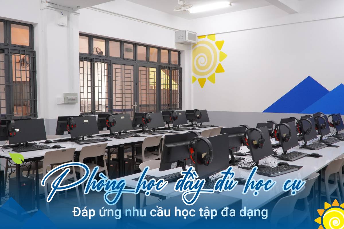 Mang đến những trải nghiệm học tập hạnh phúc cho con. 