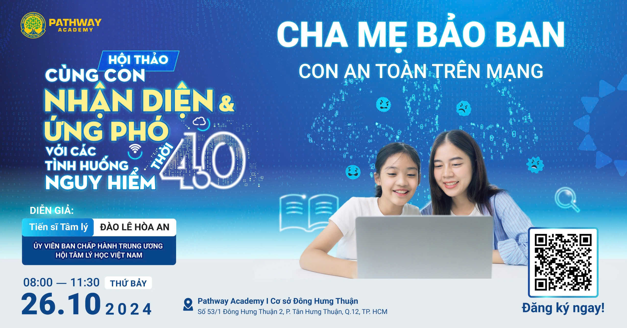 hội thảo cùng con nhận diện ứng phó nguy hiểm 4.0