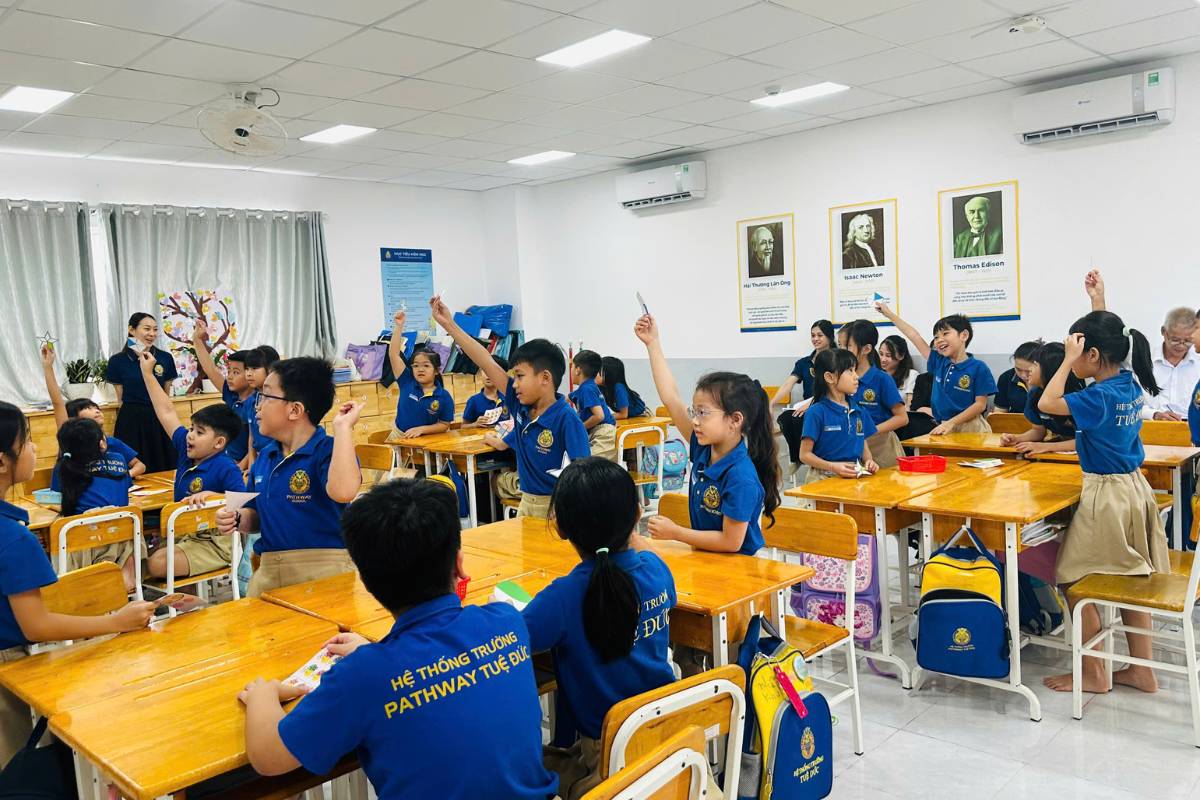 Tiểu học tư thục Pathway School - Ngôi trường hạnh phúc được phụ huynh tin chọn. 