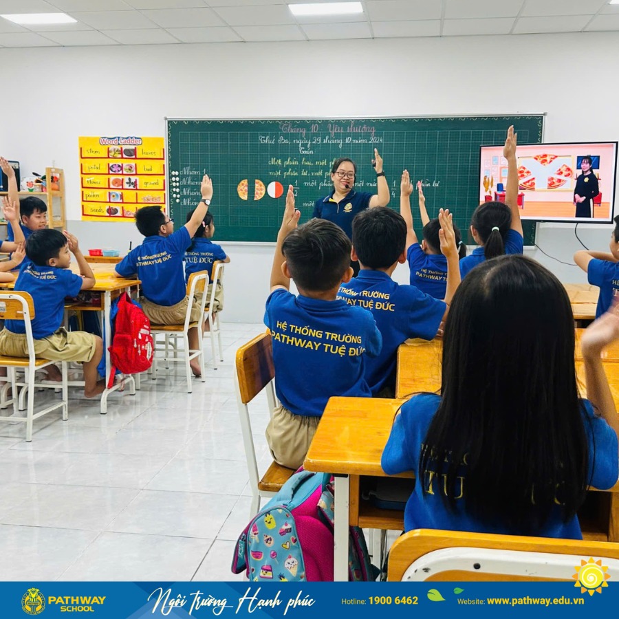 Chương trình học lớp 1 tại Pathway School