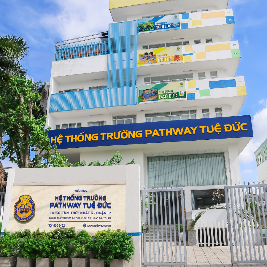 Cơ sở Tân Thới Nhất 6 thuộc các trường tiểu học quận 12 của Pathway School