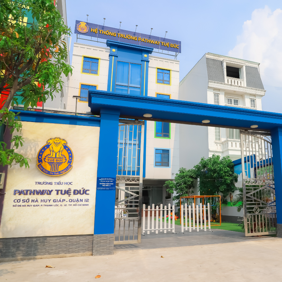 Cơ sở Hà Huy Giáp thuộc các trường tiểu học quận 12 của Pathway School