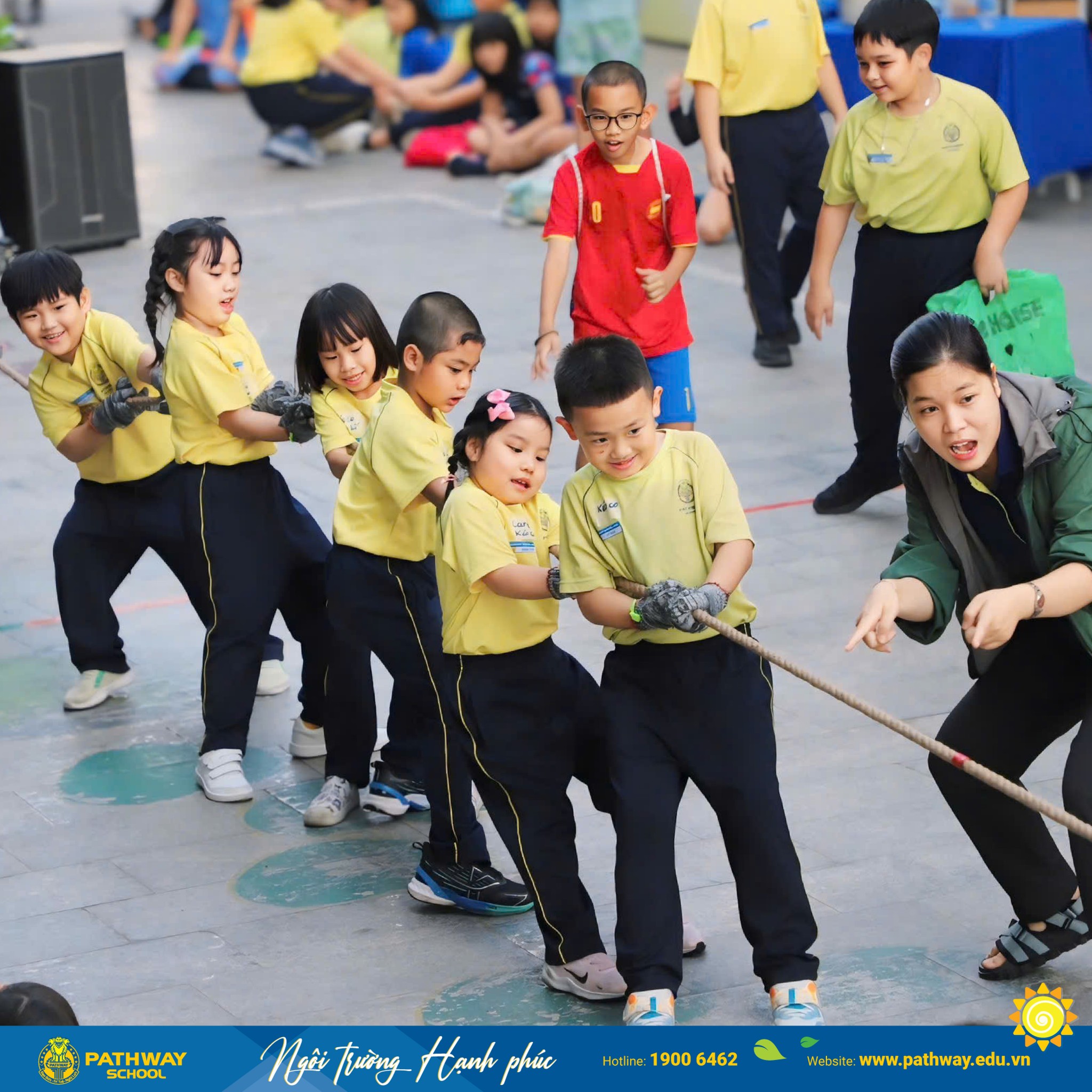 Học sinh Tiểu học tại trường Tuệ Đức