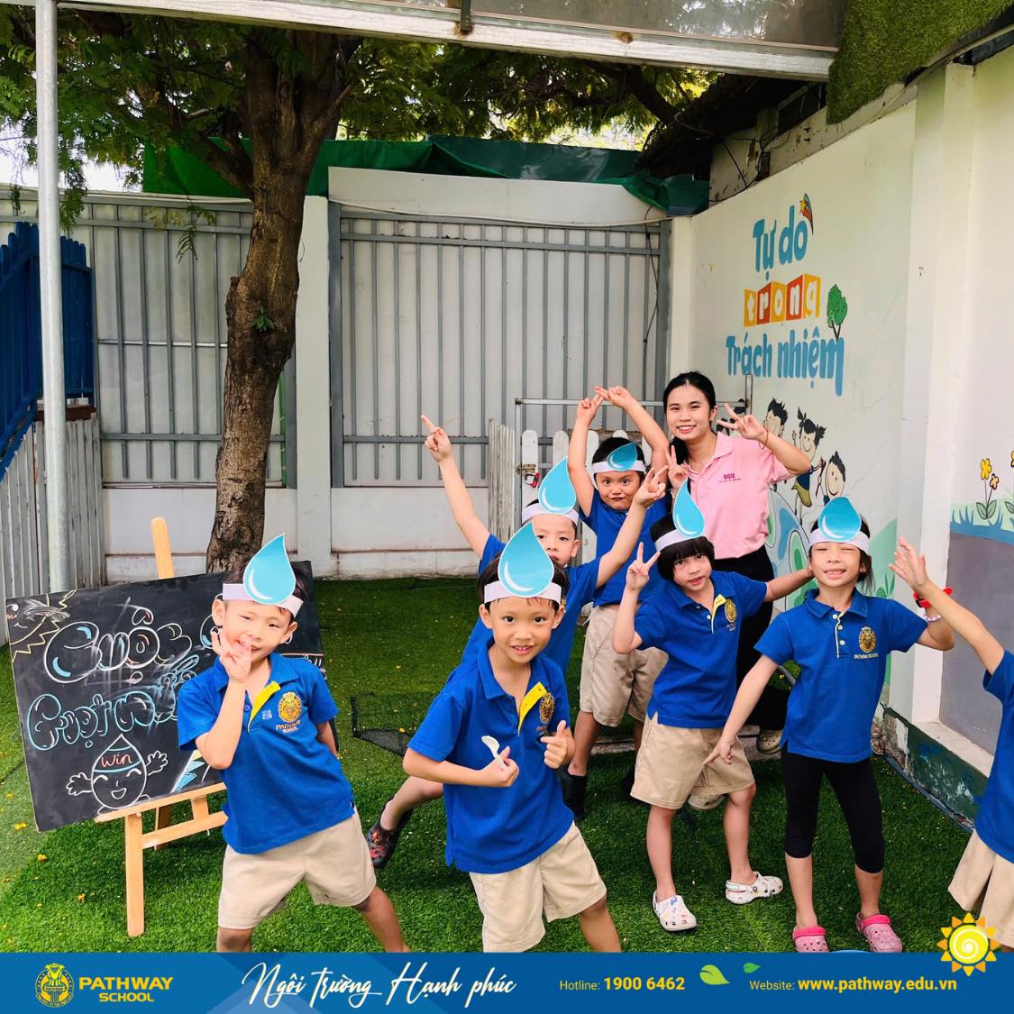 Học sinh Mầm non tại trường Tuệ Đức