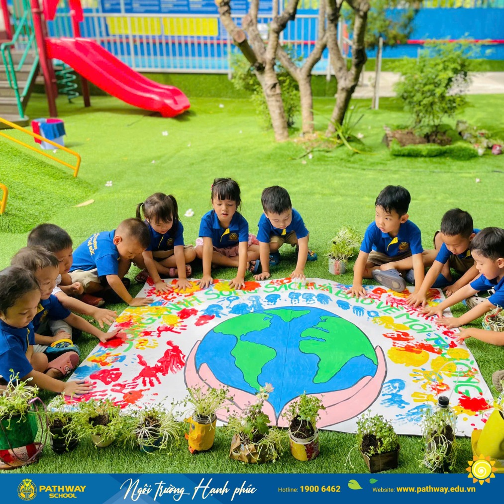 Hoạt động trải nghiệm tại top trường mầm non tại Quận 12