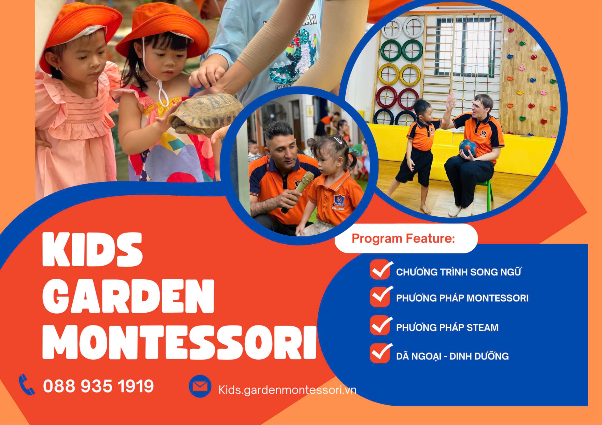 Kids Garden Montessori thuộc top trường mầm non tại quận 12