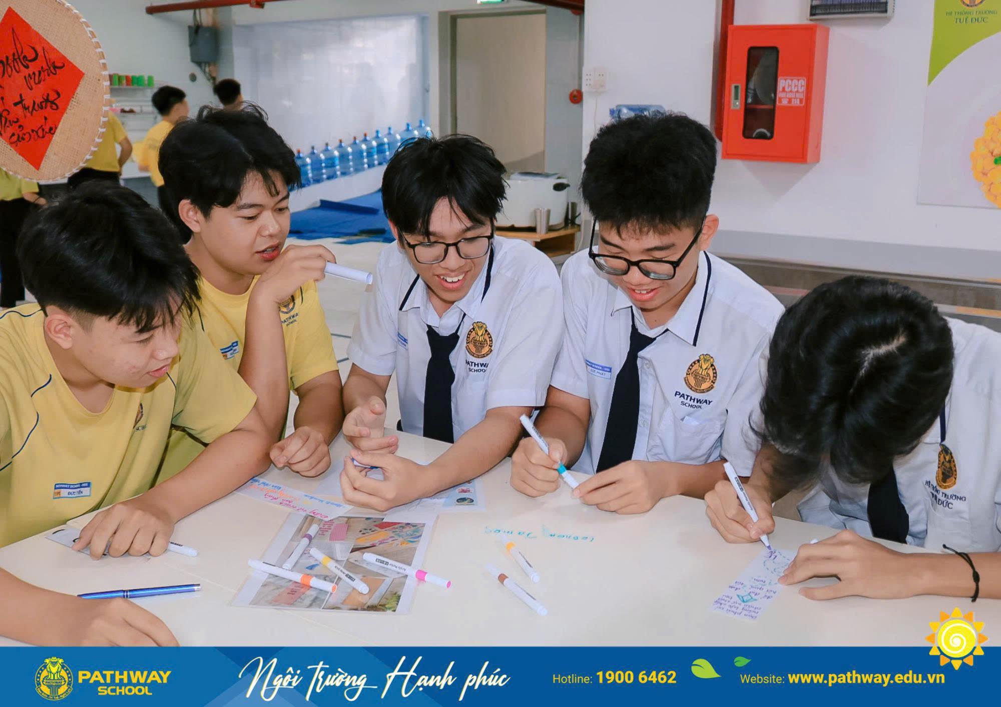 Pathway School là một trong top trường trung học quận 12