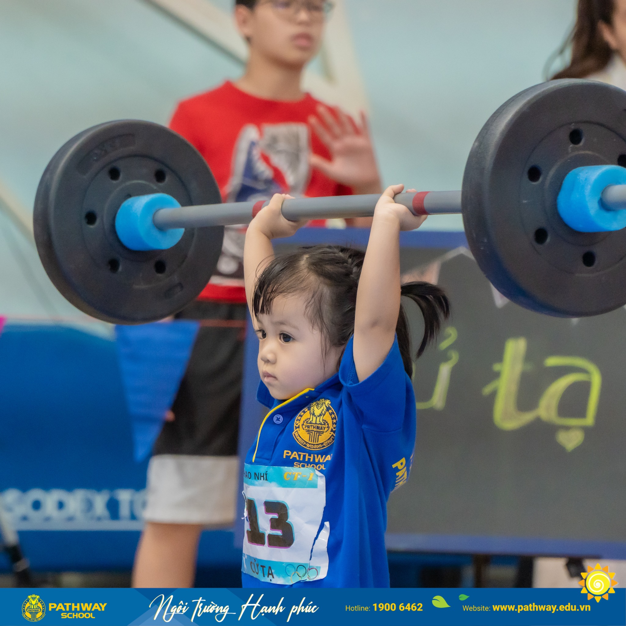 Rèn luyện thể chất cho trẻ mầm non tại Pathway School