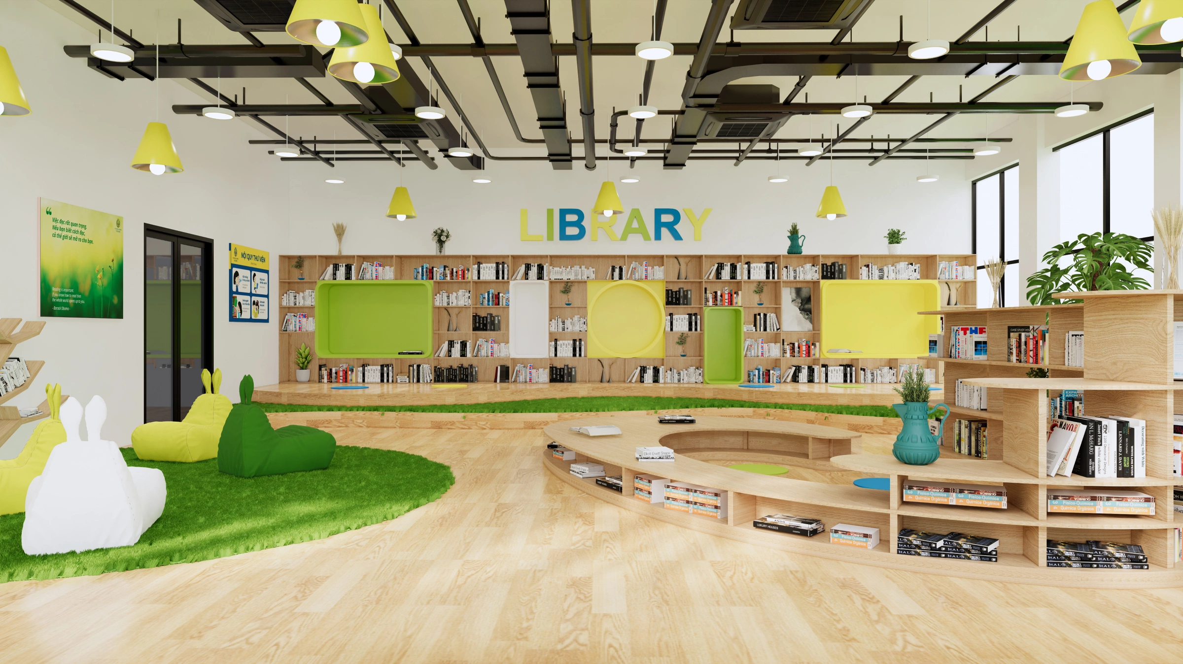 Môi trường học tập tại Pathway School có không gian mở, tích hợp học tập - vui chơi - trải nghiệm