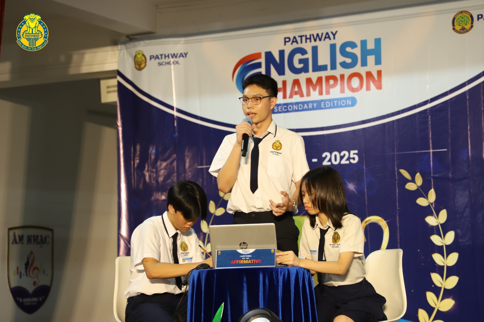 Học sinh Trung học Pathway tham gia cuộc thi tiếng Anh Pathway English Champion 2025