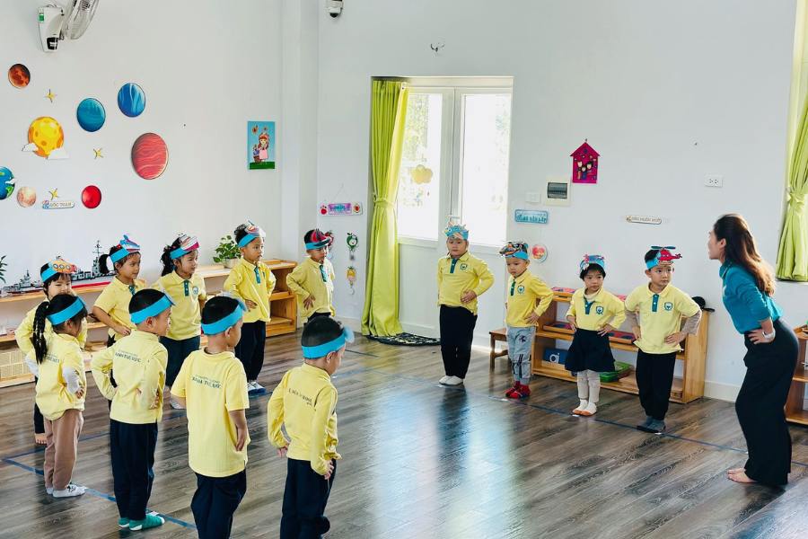 Trường Xanh Tuệ Đức và Pathway Tuệ Đức có đồng phục khác nhau.