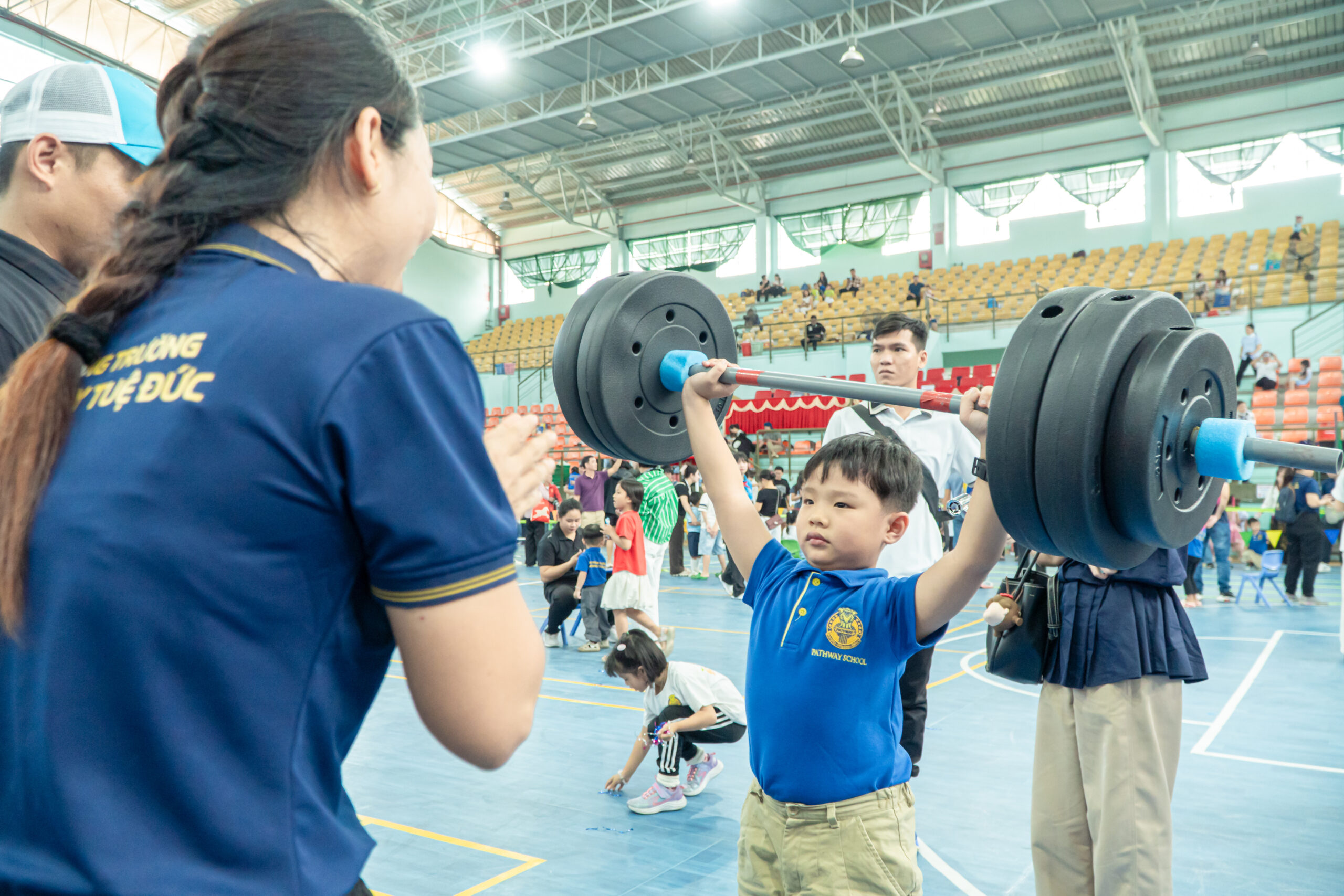 Pathway School rèn luyện thể chất cho trẻ mầm non ngay từ những năm đầu đời