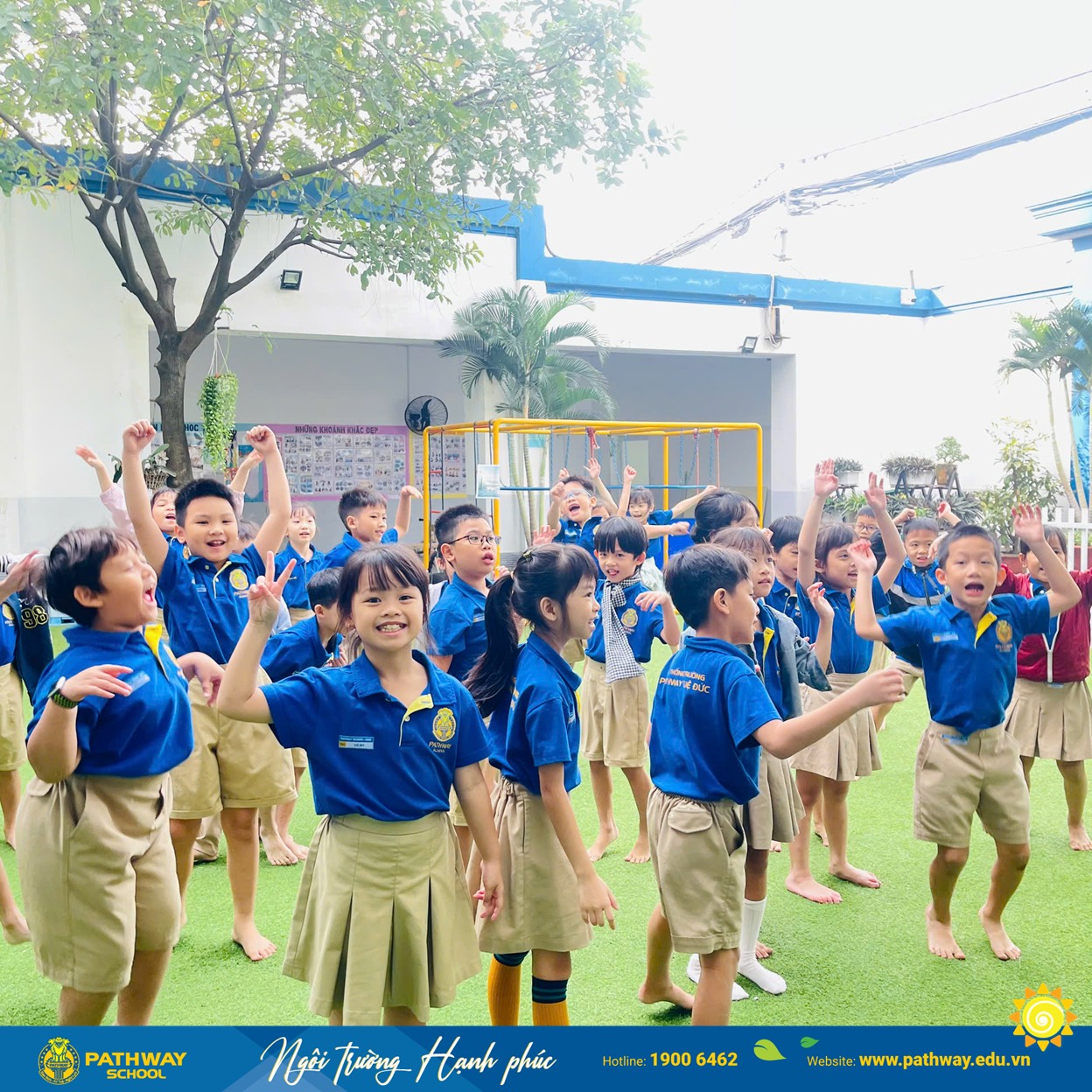 Kỷ luật tích cực và môi trường hạnh phúc làm nên sự khác biệt của học phí trường Pathway Tuệ Đức cấp 1