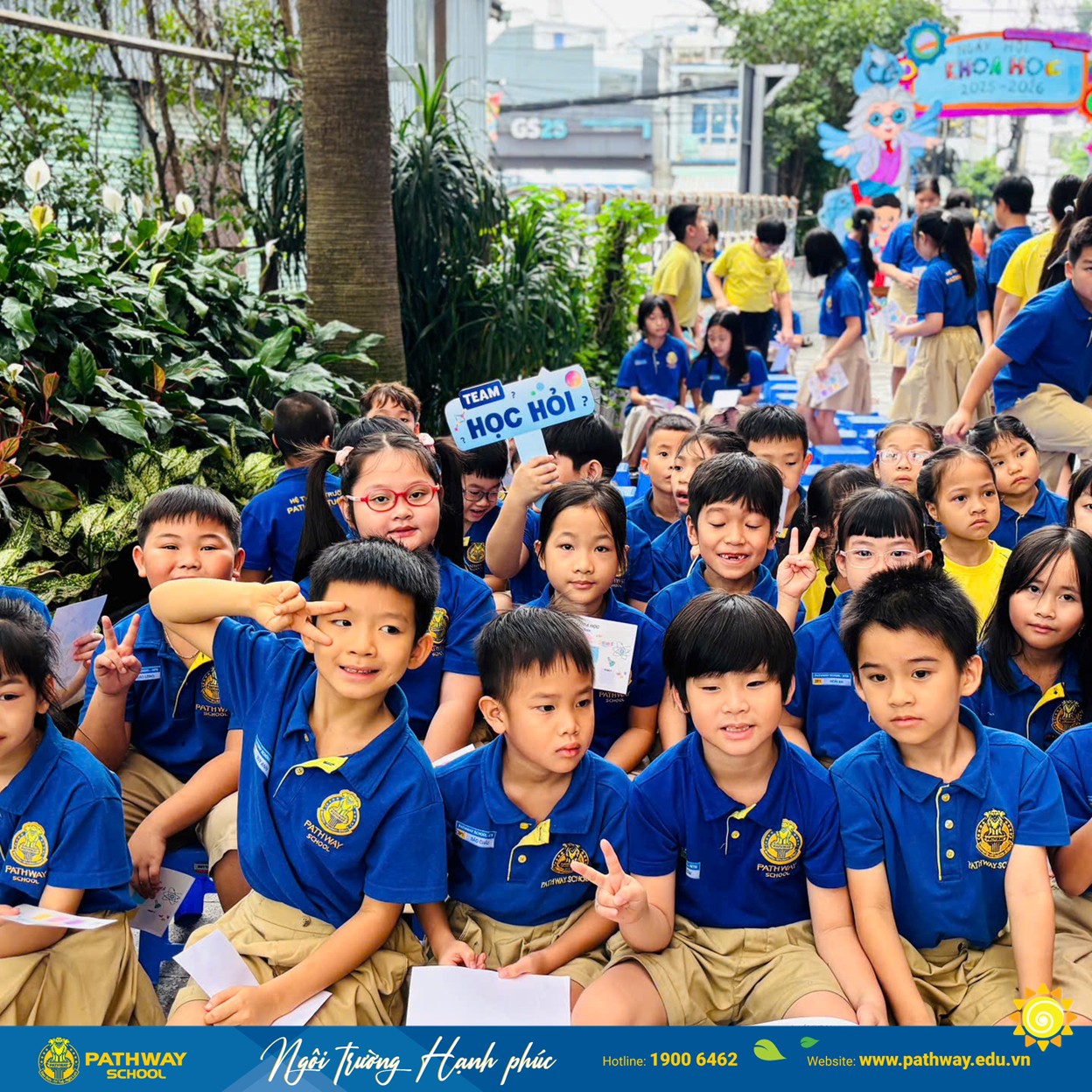 Giá trị phía sau học phí trường Pathway Tuệ Đức cấp 1 là sự đồng hành sát sao của thầy cô.